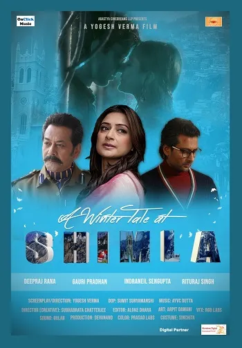 A Winter Tale at Shimla 2023 Hindi Dual Audio HDRip 720p – 480p Movie Poster