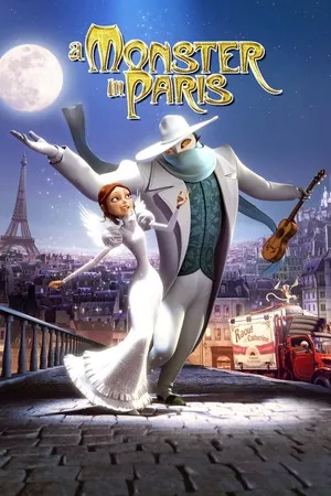 A Monster In Paris 2011 Hindi Dual Audio 1080p - 720p - 480p Movie Poster