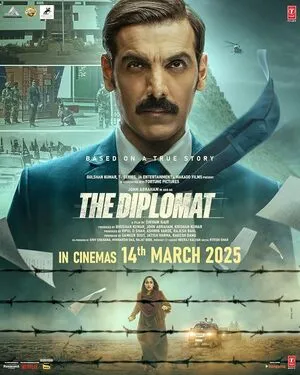 The Diplomat 2025 Hindi PRE-HD 720p - 480p - 1080p Movie Poster