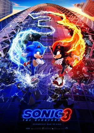 Sonic the Hedgehog 3 2024 Hindi Dual Audio WEB-DL 1080p - 720p  - 480p Movie Poster