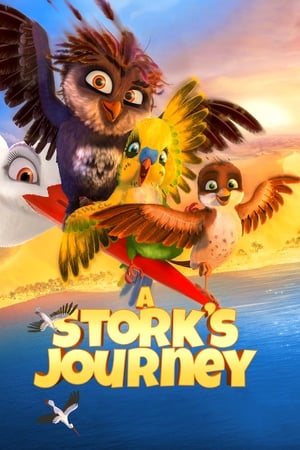 A Storks Journey 2017 Hindi Dual Audio 720p BluRay [960MB] Movie Poster