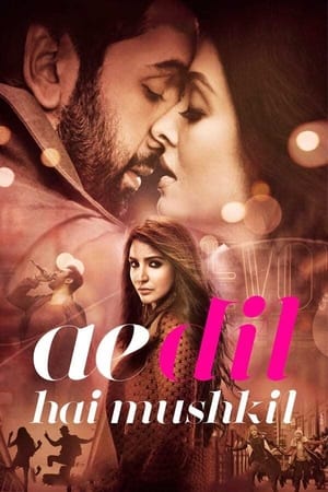 Ae Dil Hai Mushkil 2016 Full Movie 480p DVDRip [300MB] Movie Poster