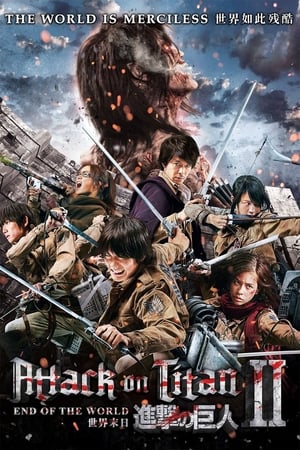 Attack on Titan 2 (2015) Hindi Dual Audio 480p BluRay 300MB Movie Poster