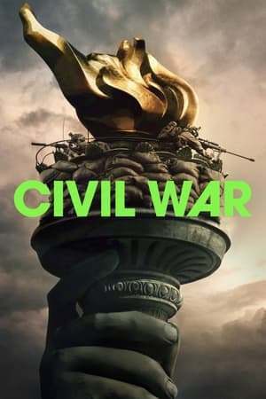 Civil War (2024) Hindi Dual Audio CAMRip 1080p Movie Poster