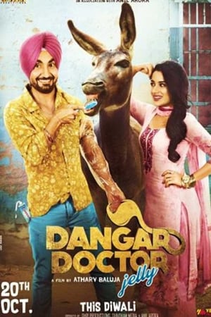 Dangar Doctor Jelly 2017 180mb Punjabi movie Hevc HDRip Download Movie Poster