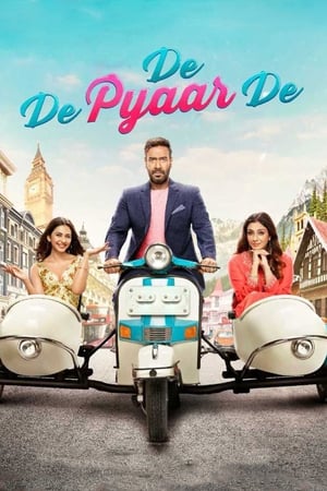 De De Pyaar De (2019) Hindi Movie 720p HDRip x264 [1GB] Movie Poster