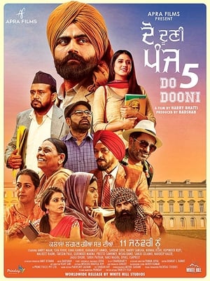 Do Dooni Panj (2019) Punjabi Movie 720p HDRip x264 [1.2GB] Movie Poster