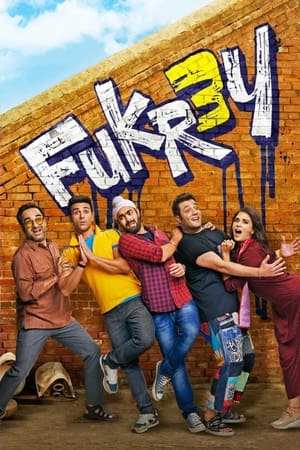 Fukrey 3 2023 Hindi HDRip 720p – 480p Movie Poster