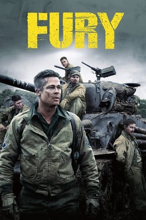 Fury (2014) Hindi Dual Audio 480p BluRay 430MB Movie Poster