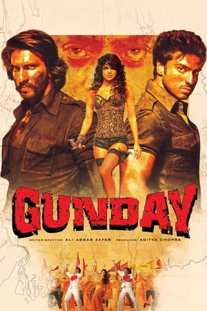 Gunday (2014) Hindi Movie 720p HDRip x264 [1GB] Movie Poster