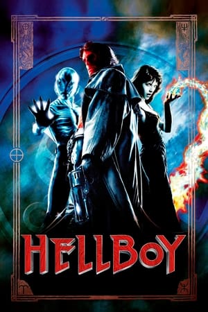 Hellboy (2004) Hindi Dual Audio 720p BluRay [1.1GB] Movie Poster