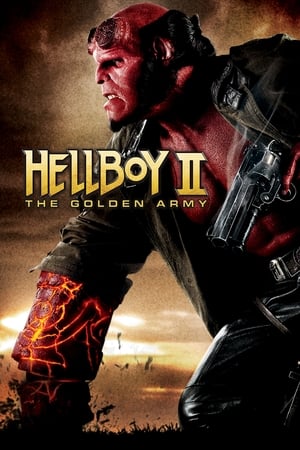 Hellboy II: The Golden Army (2008) Hindi Dual Audio 720p BluRay [1.1GB] Movie Poster