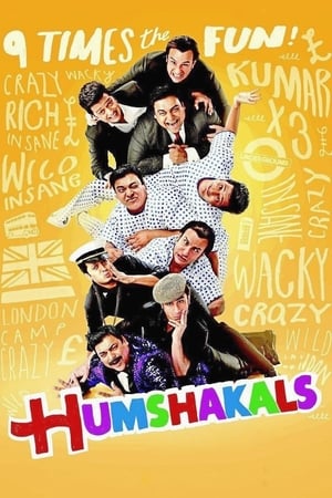 Humshakals (2014) Hindi Movie 720p HDRip x264 [1.2GB] Movie Poster