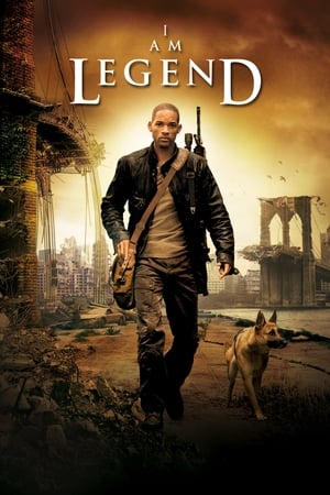 I Am Legend (2007) Hindi Dual Audio 720p BluRay [900MB] Movie Poster