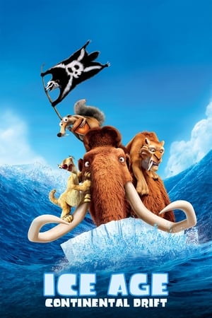 Ice Age Continental Drift (2012) 100mb Hindi Dual Audio movie Hevc BRRip Download Movie Poster