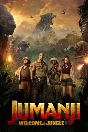 Jumanji: Welcome to the Jungle (2017) Hindi Dual Audio Movie 720p Hevc [550MB] Movie Poster