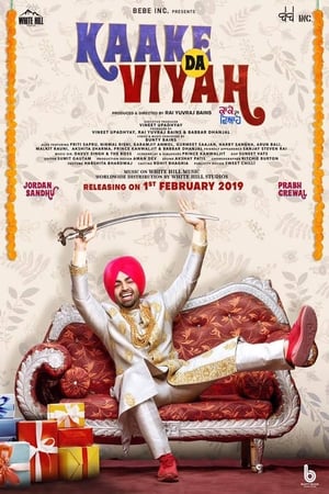 Kaake Da Viyah (2019) Punjabi Movie 480p HDRip - [400MB] Movie Poster