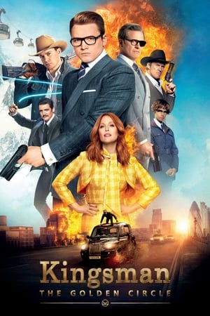 Kingsman The Golden Circle 2017 Dual Audio Hindi 480p Bluray ORG 430MB Movie Poster