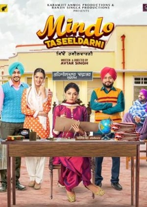 Mindo Taseeldarni (2019) Punjabi Movie 480p HDRip 350MB Movie Poster