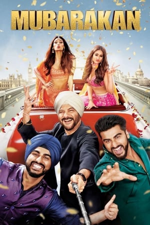 Mubarakan 2017 Full Movie Download pDVDRip Movie Poster