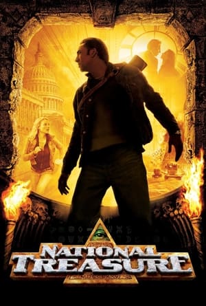 National Treasure (2004) Hindi Dual Audio 720p BluRay [1GB] Movie Poster