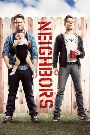 Neighbors (2014) Hindi Dual Audio 720p BluRay [870MB] Movie Poster