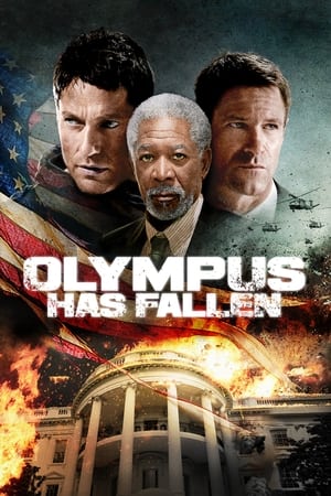 Olympus Has Fallen (2013) Hindi Dual Audio 720p BluRay [950MB] ESubs Movie Poster