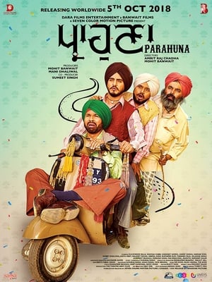 Parahuna 2018 Punjabi Movie 480p HDRip – [370MB] Movie Poster