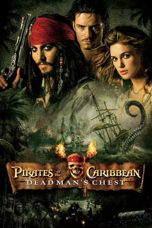 Pirates of the Caribbean: Dead Man's Chest (2006) Hindi Dubbed Bluray 720p [1.0GB] Download Movie Poster