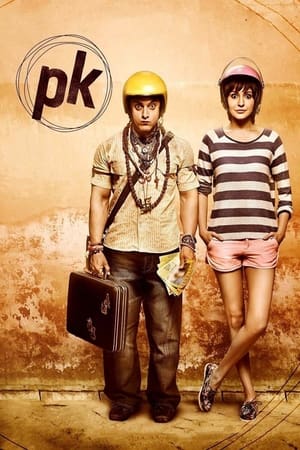 PK 2014 Hindi Movie BluRay 720p Hevc [750MB] Movie Poster