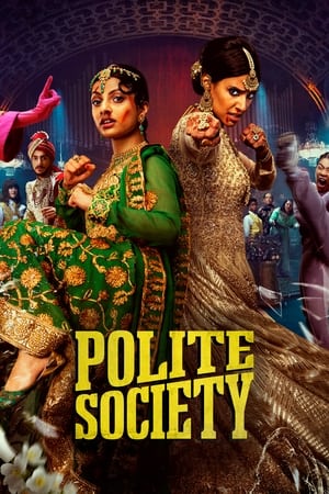 Polite Society 2023 Hindi Dual Audio HDRip 720p – 480p Movie Poster