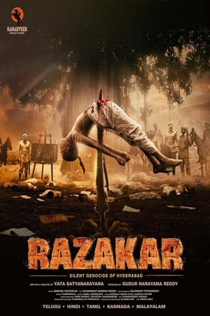 Razakar: The Silent Genocide of Hyderabad 2024 CAMRip Hindi 1080p Movie Poster