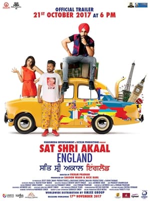 Sat Shri Akaal England (2017) Punjabi Movie 480p HDRip - [360MB] Movie Poster