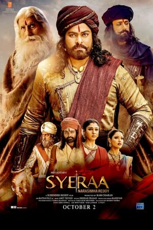 Sye Raa Narasimha Reddy (2019) Hindi Movie 720p HDRip x264 [1.3GB] Movie Poster