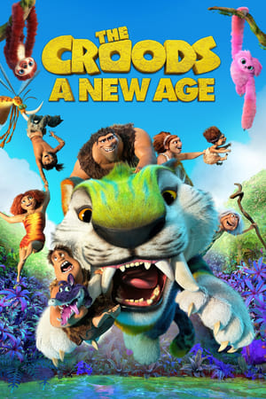 The Croods: A New Age (2020) Hindi (ORG) Dual Audio 480p HDRip 450MB Movie Poster