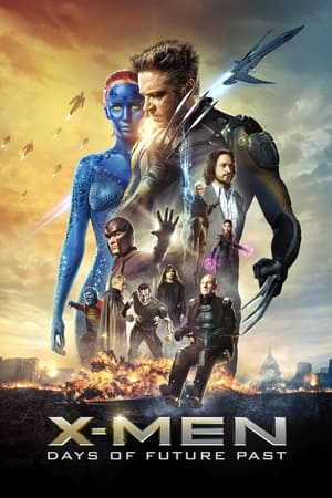 X-Men: Days of Future Past (2014) Hindi 1080p Dual Audio [3.8GB] Movie Poster