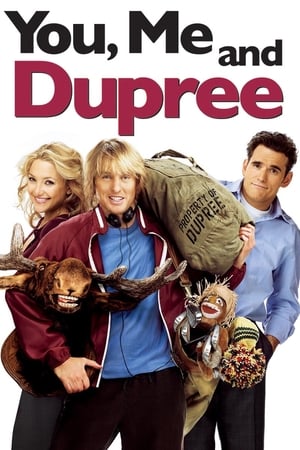 You Me and Dupree 2006 Hindi Dual Audio 720p BluRay [1.1GB] Movie Poster