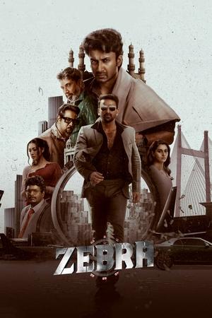 Zebra 2024 Tamil Dubbed CAMRip 1080p Movie Poster